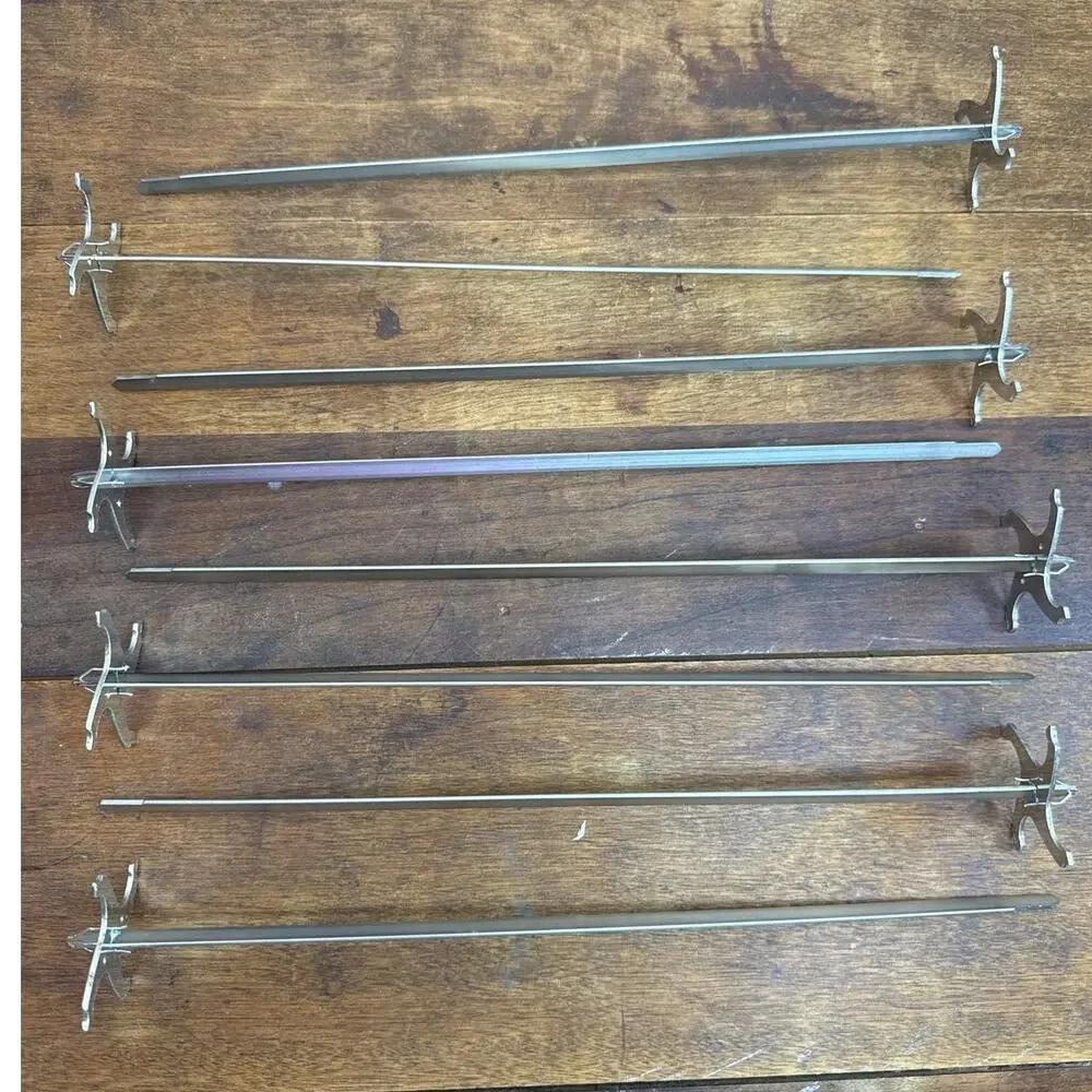 Ronco Showtime Rotisserie BBQ Skewers Kabob Rods 11